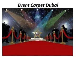 event carpet dubai