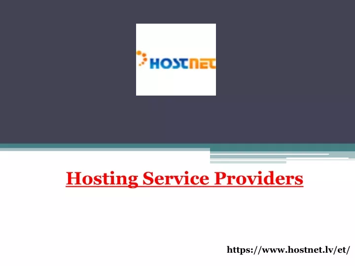 hosting service providers