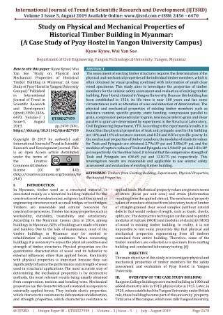 international journal of trend in scientific