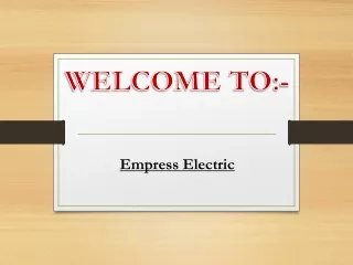 welcome to