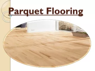 parquet flooring