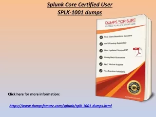 splunk core certified user