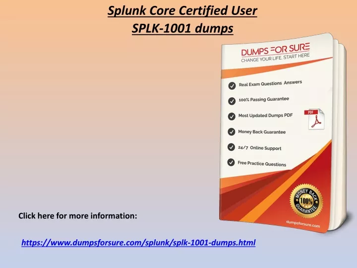 splunk core certified user