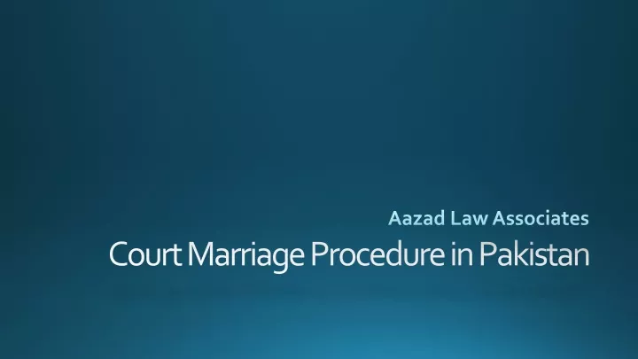 aazad law associates