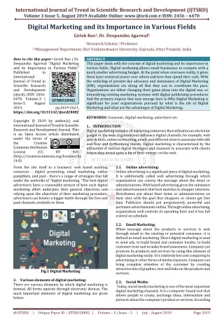 international journal of trend in scientific