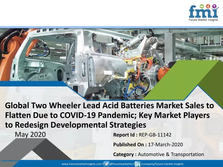 global two wheeler lead acid batteries market
