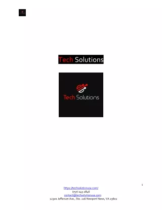 Tech Solutions