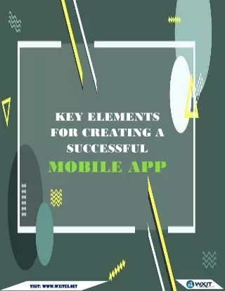 Key Elements for Creating a Successful Mobile App