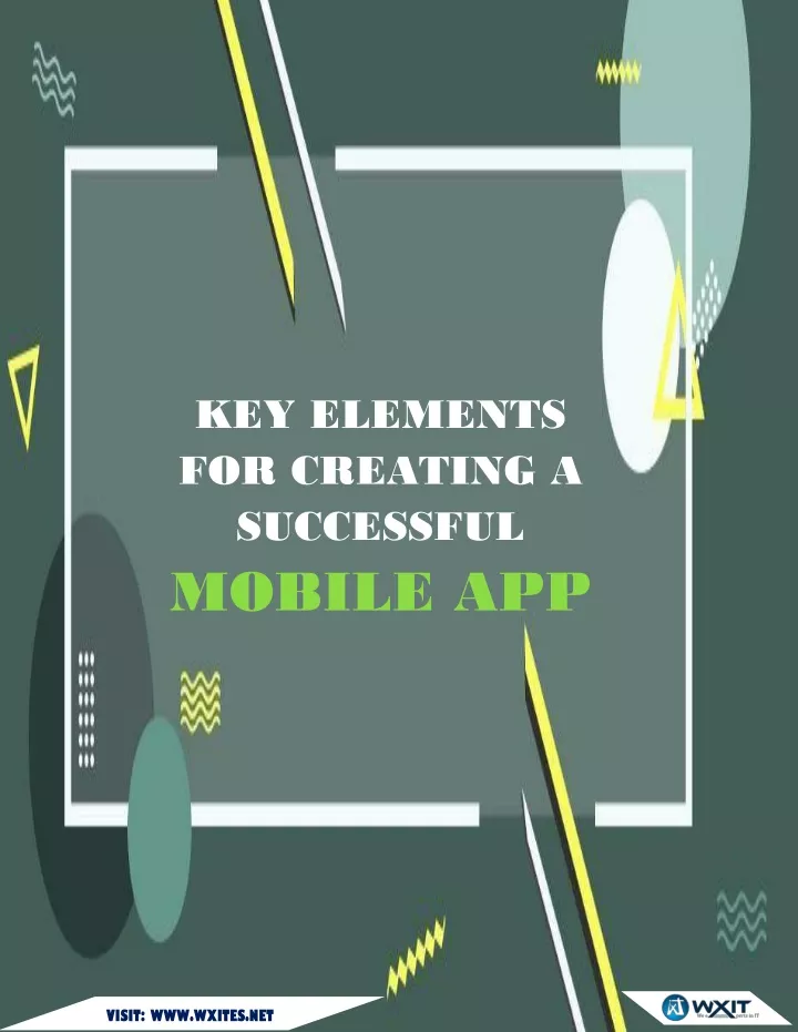 key elements for creating a successful mobile app