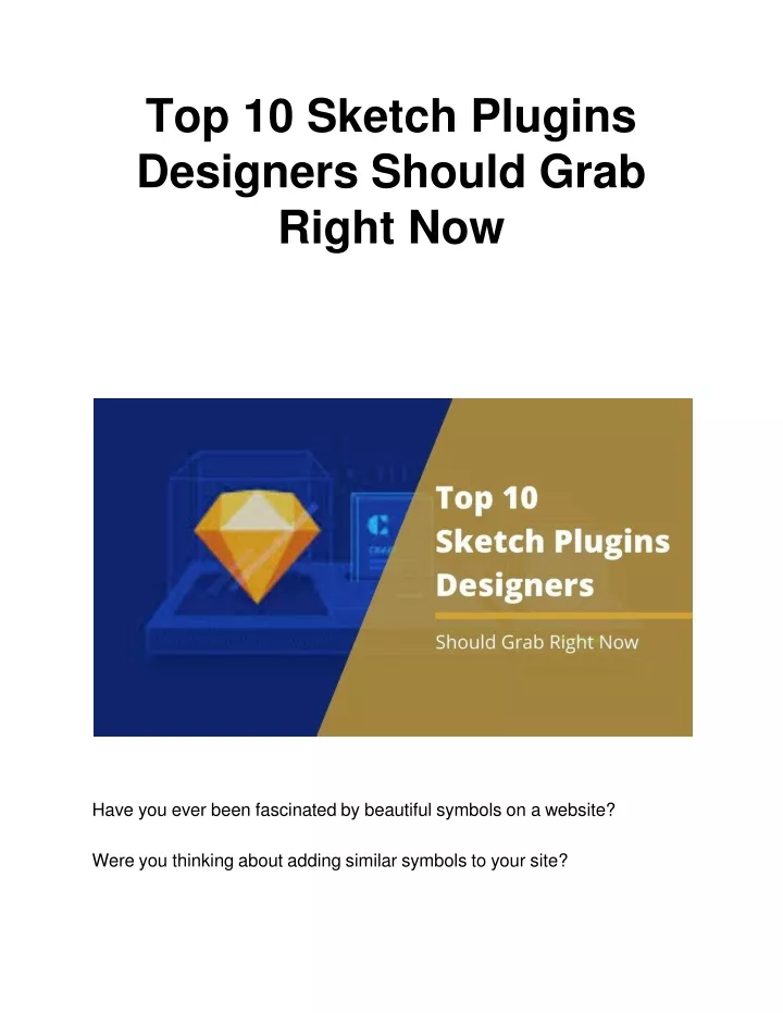 top 10 sketch plugins designers should grab right now