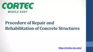 procedure of repair and rehabilitation