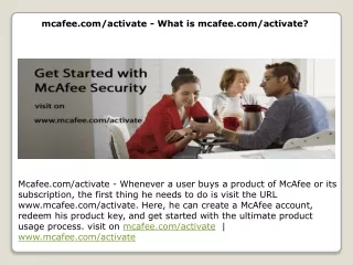 mcafee com activate what is mcafee com activate
