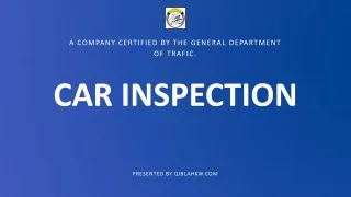 Best car inspection company in Kuwait