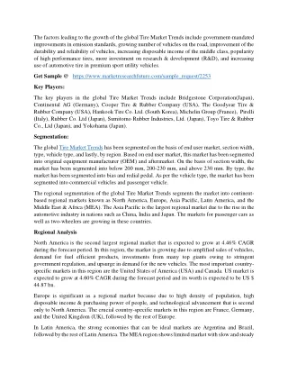the factors leading to the growth of the global