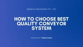trimech engineers pvt ltd