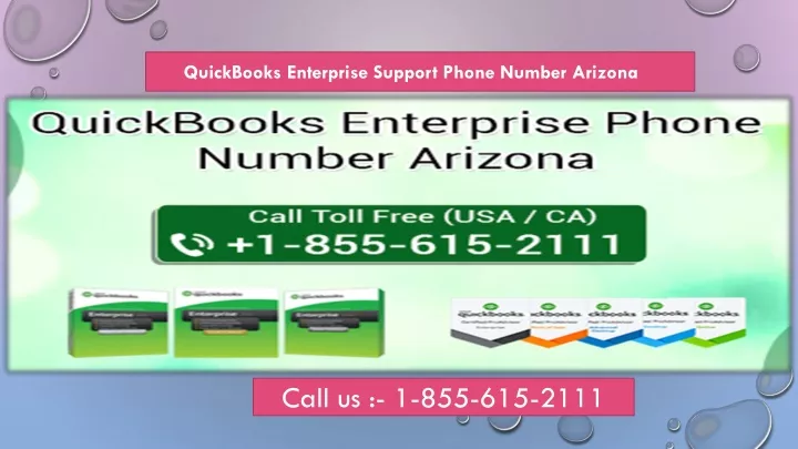 quickbooks enterprise support phone number arizona