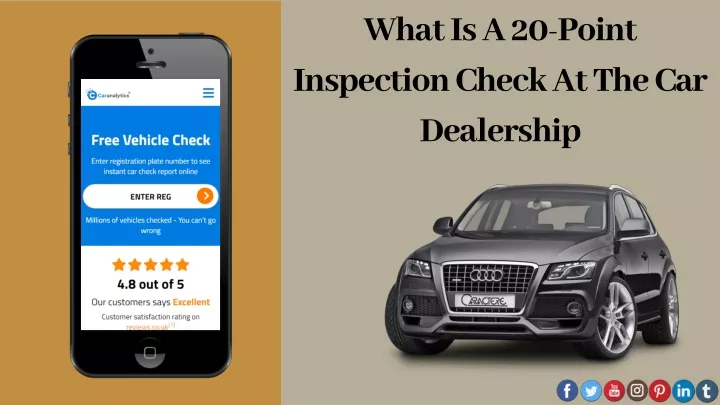 what is a 20 point inspection check