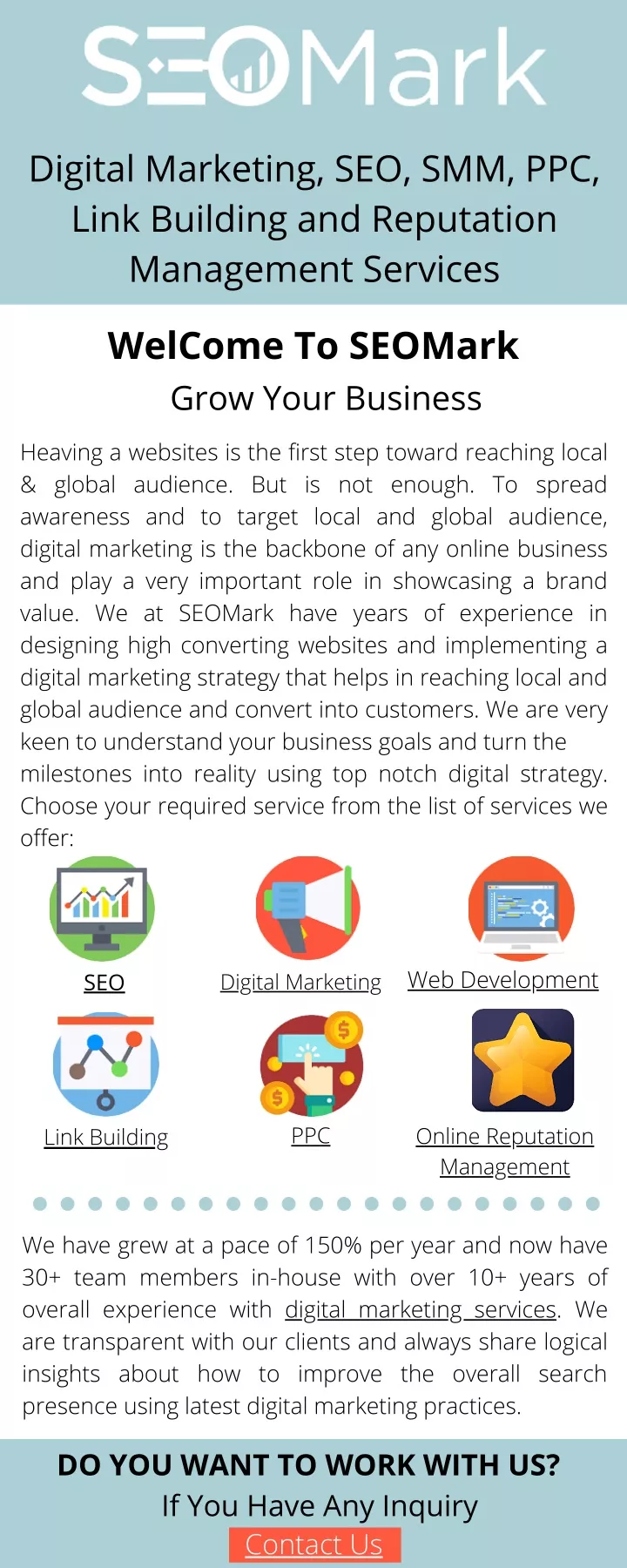 digital marketing seo smm ppc link building