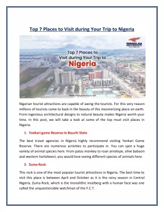 Best Travel Agents | Air Ticket Booking Agents in Nigeria