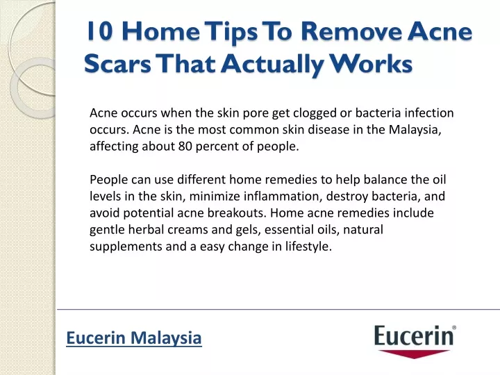 10 home tips to remove acne scars that actually works