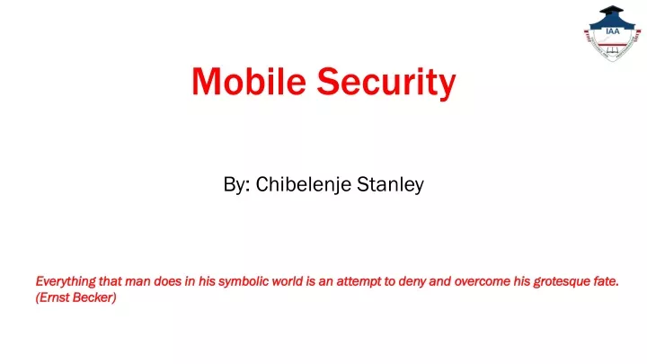 mobile security