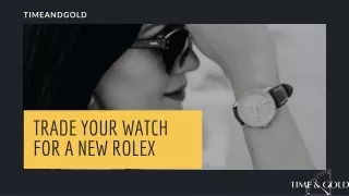 Used Rolex Watches in Vancouver