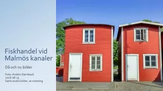 fiskhandel vid malm s kanaler