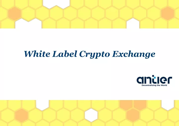 white label crypto exchange