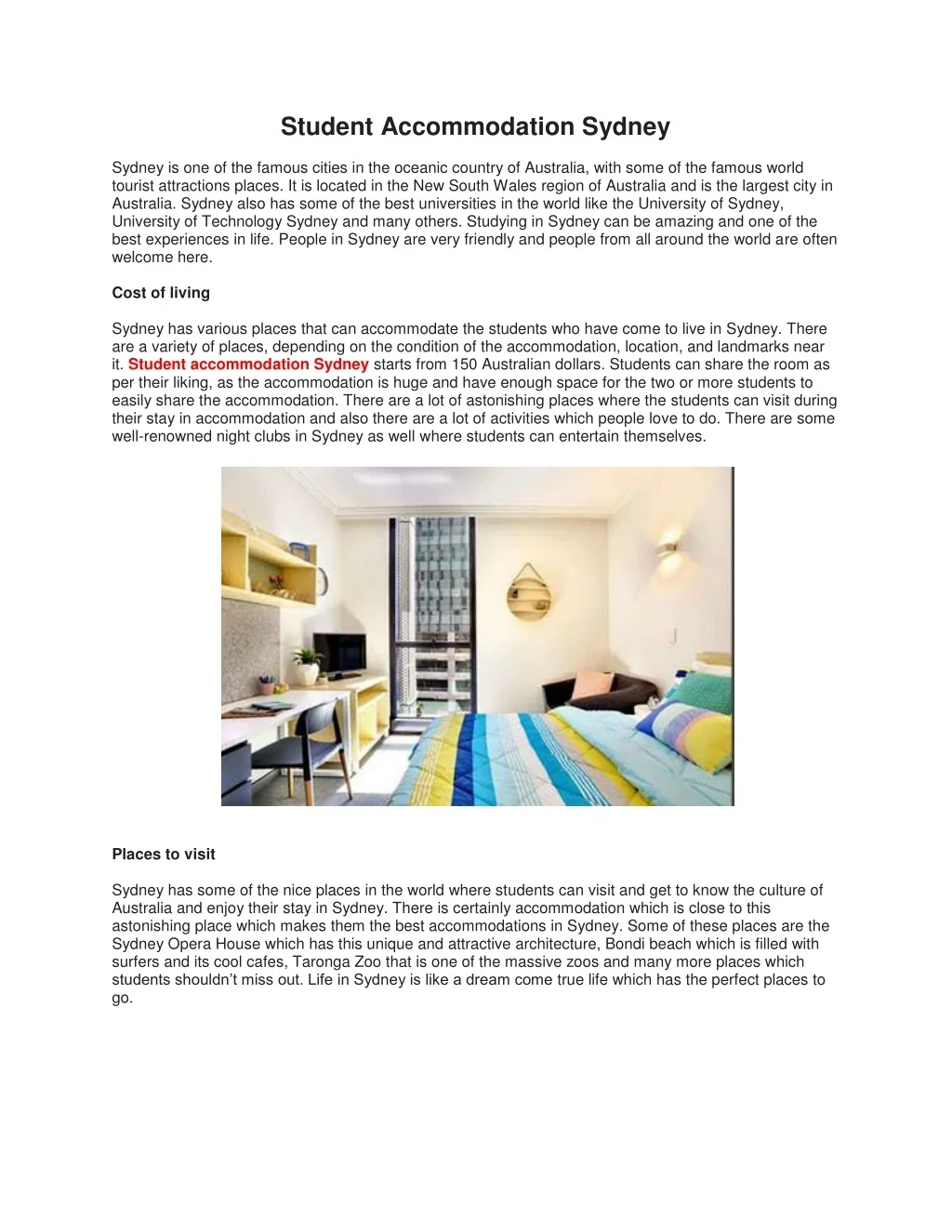 PPT - Student Accommodation Sydney PowerPoint Presentation, free ...