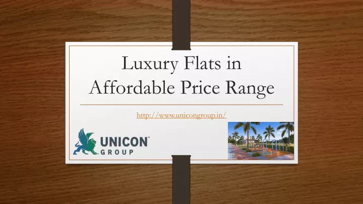 luxury flats in affordable price range