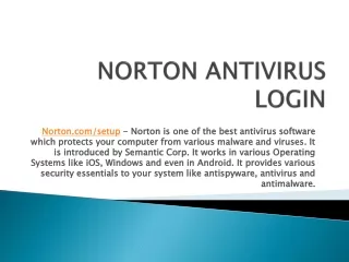 Norton.com/setup | Norton setup enter product key