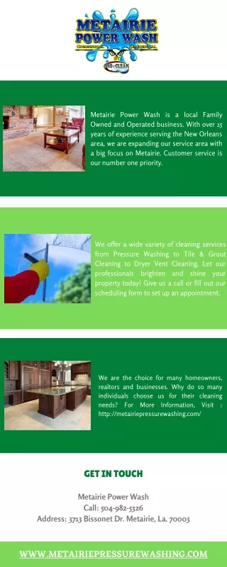 Gutter Cleaning Metairie LA