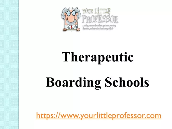 therapeutic boarding schools