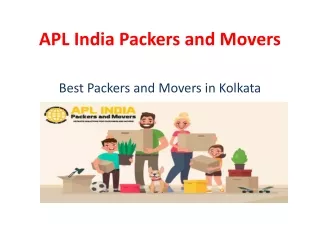 PACKERS AND MOVERS IN KOLKATA