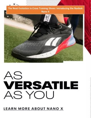 the next evolution in cross training shoes