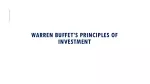 Warren Buffett's Investment Principles