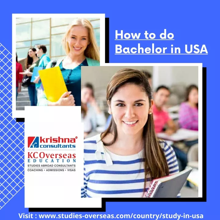 how to do bachelor in usa