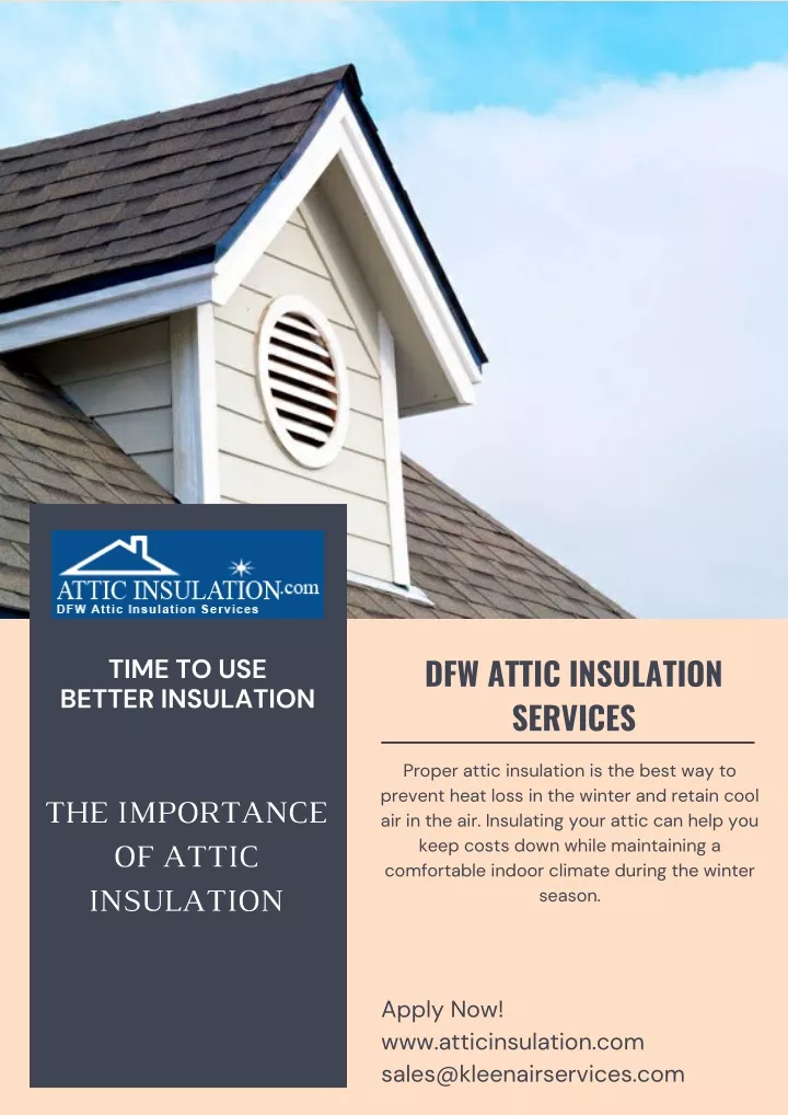 dfw attic insulation services