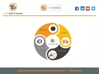 Equipment Maintenance Management Software - 4PS Software