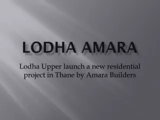 flat for sale Lodha amara thane call 8130629360