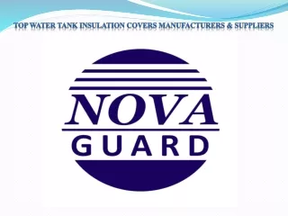 Top Water Tank Insulation Cover Manufacturers & Suppliers