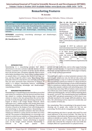 international journal of trend in scientific