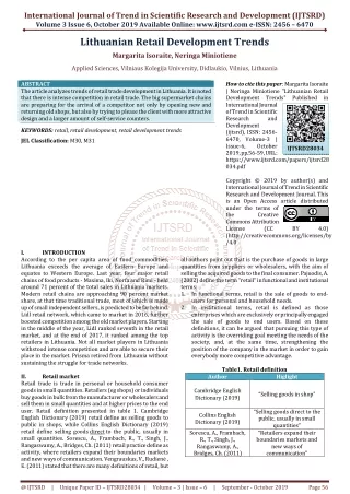 international journal of trend in scientific