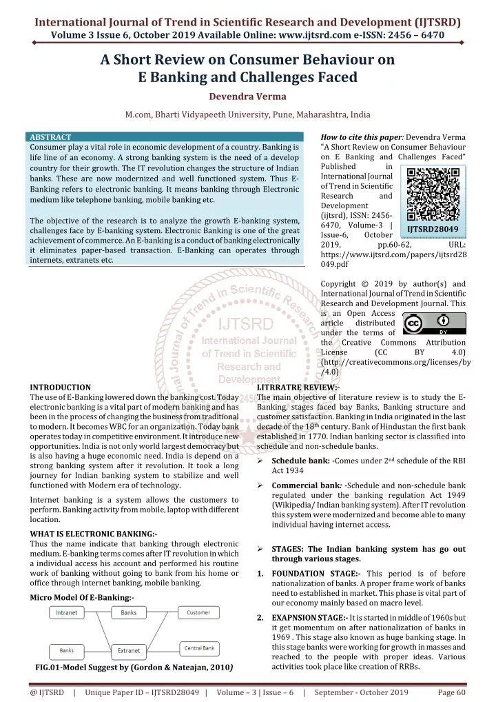 international journal of trend in scientific