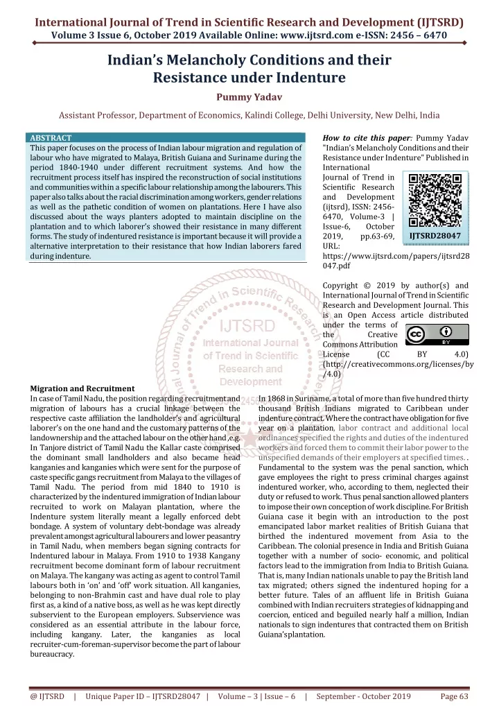 international journal of trend in scientific