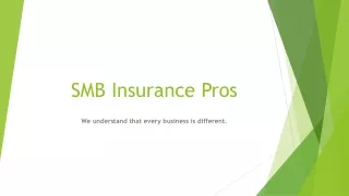 SMB Insurance Pros