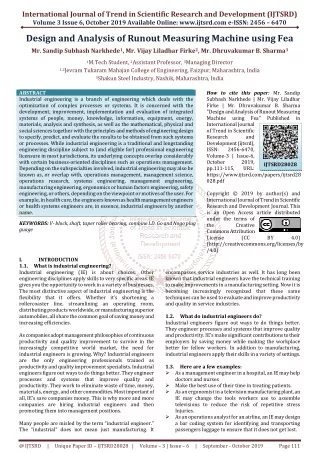 international journal of trend in scientific