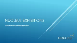 Create a Glorious Exhibition Stand Design in Dubai