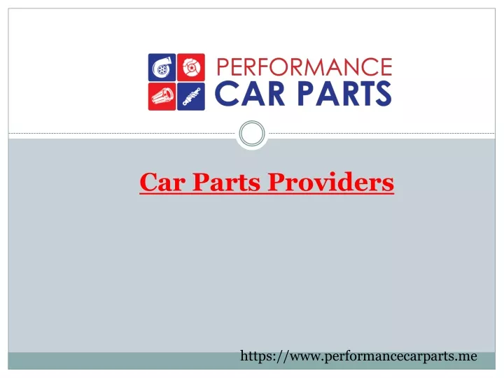 car parts providers
