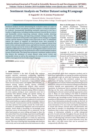 international journal of trend in scientific